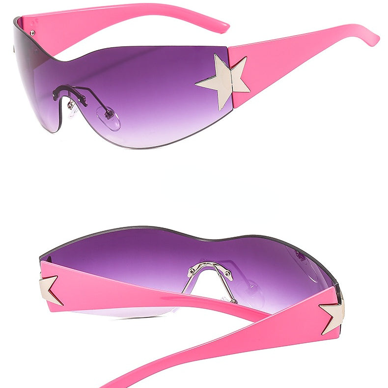Wholesale PC Frameless Y2K Women's Sunglasses